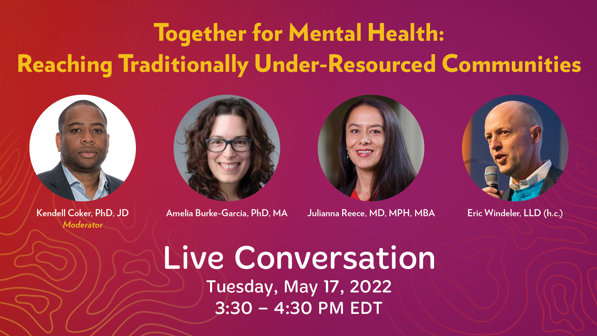 Together for Mental Health: Reaching Traditionally Under-Resourced Communities