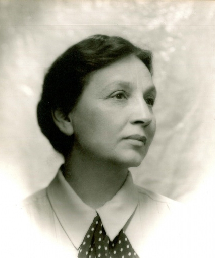 A photograph of Augusta F. Bronner, PhD