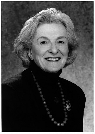 A photograph of Claire M. Fagin, RN