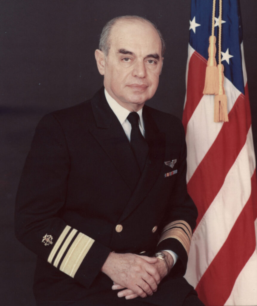 The official portrait of former U.S. Surgeon General Julius B. Richmond
